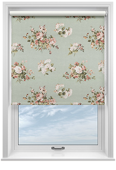 Laura Ashley Rosemore, Sage - Twist&Fit Roller Blind